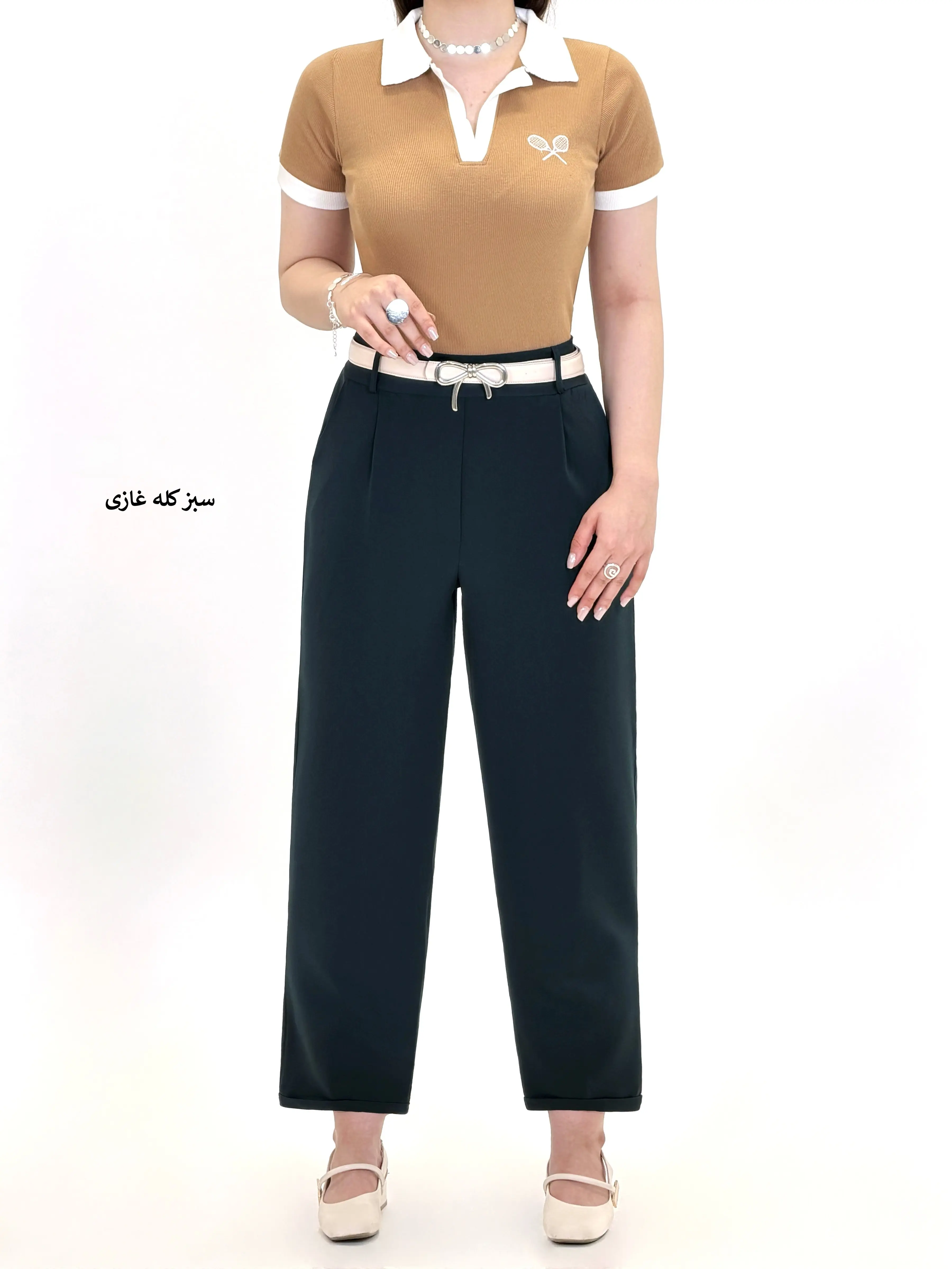 7166-شلوار مام استایل آراد